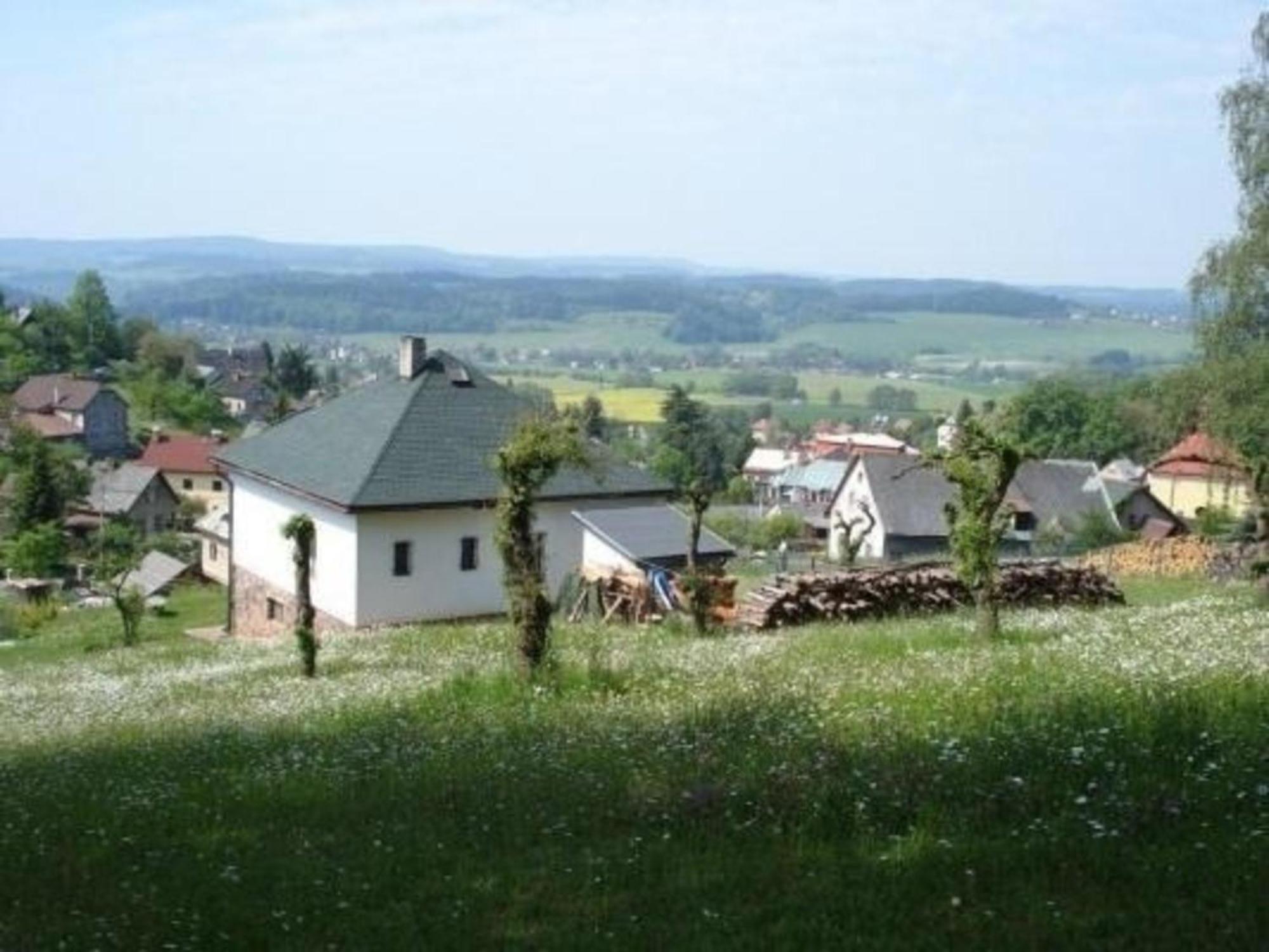 Ein Ferienhaus Mit Terrasse Und Garten Villa Male Svatonovice Exterior photo